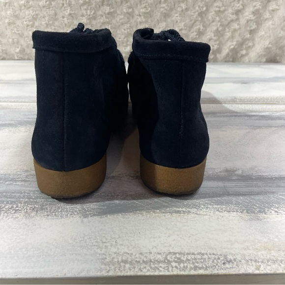 Donato Marrone Men’s Suede 1970’s Gino D. Moccasin Boots Size 8 Vintage - Picture 2 of 7